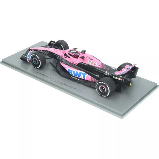 1:18th Alpine A523 BWT Esteban Ocon 8th Saudi Arabian GP 2023