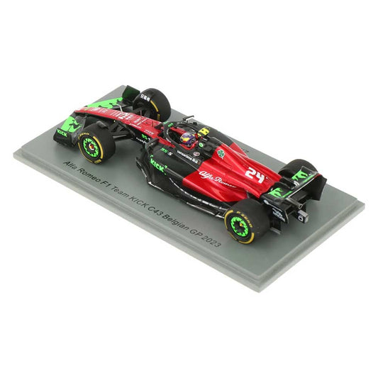 1:43rd Alfa Romeo Racing Guanyu Zhou Belgian GP 2023