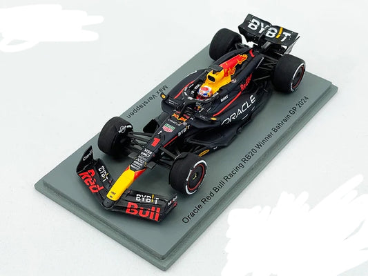 1:43rd Oracle Red Bull Racing RB20 Max Verstappen Winner Bahrain GP 2024