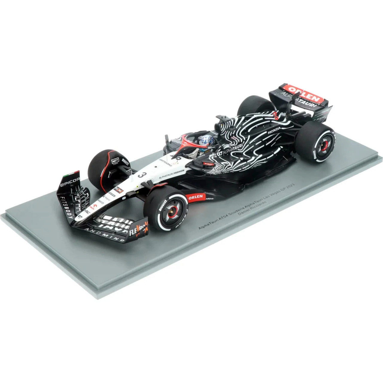 Spark Alpha Tauri AT04 #3 Daniel Ricciardo Las Vegas Gp 2023 1/43 S8942 Spark Alpha Tauri AT04 #3 Daniel Ricciardo Las Vegas Gp 2023 1/43 S8942
