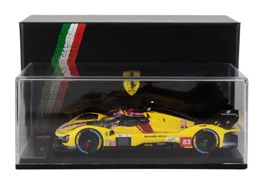 1:43rd Ferrari 499P Le Mans Winner #83 2025 Yellow