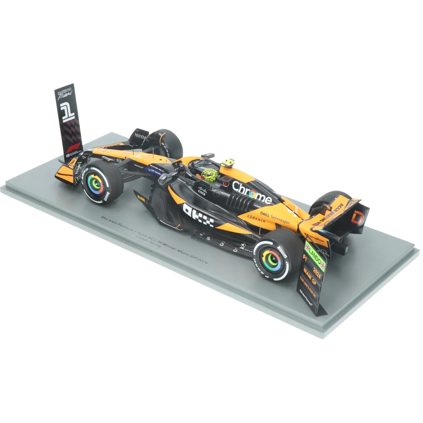 1:18th McLaren F1 MCL38 Lando Norris #4 Miami GP 2024