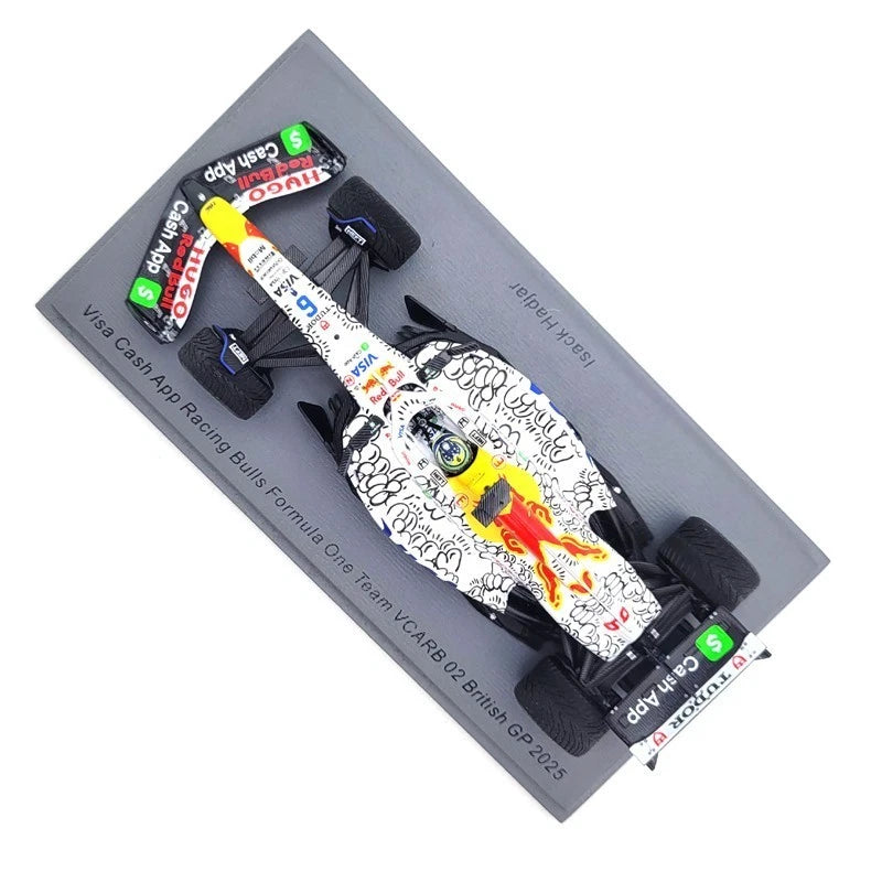 1:43rd Racing Bulls VCARB 02 Isack Hadjar #6 British GP 2025