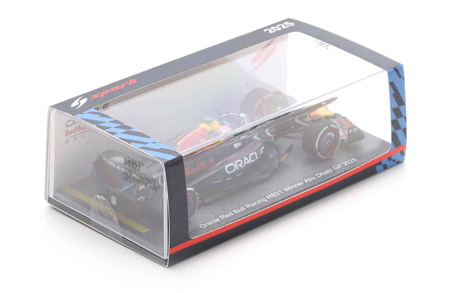 1:43rd Oracle Red Bull Racing RB21 Max Verstappen Winner Abu Dhabi 2025