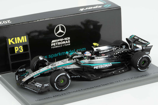 1:43rd Mercedes AMG Petronas W16 Kimi Antonelli #12 Canadian GP 3rd Pl 2025 //speedgear.com/cdn/shop/files/DS6819a.jpg?v=1779367993