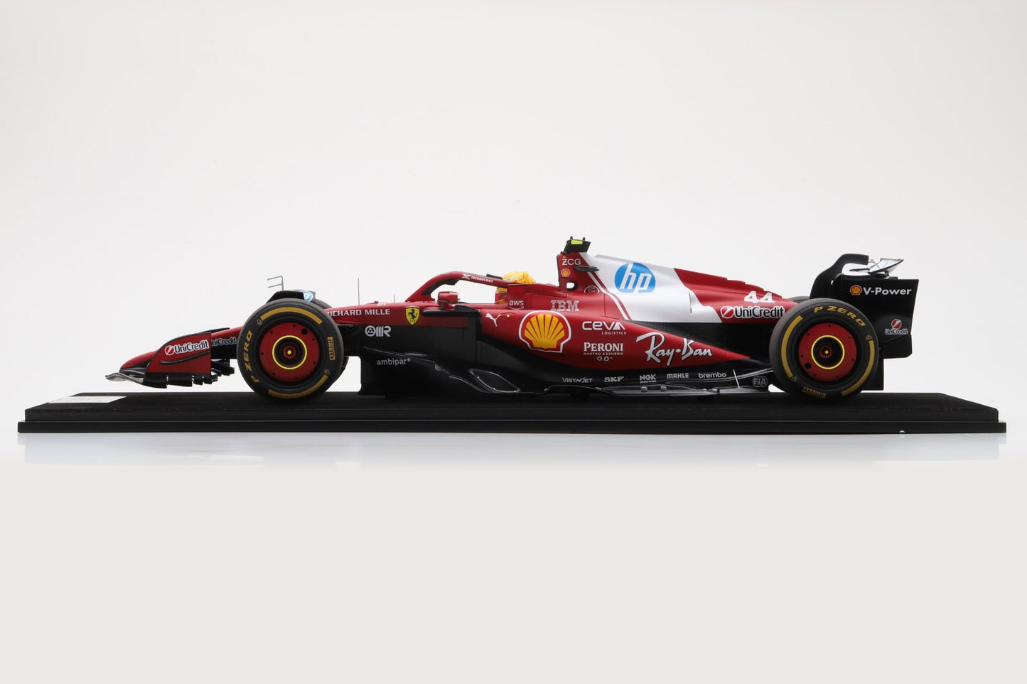 1:12th Scuderia Ferrari F1 SF25 Lewis Hamilton #44 China GP Sprint Race Win Red