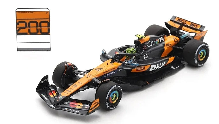 1:43rd McLaren MCL39 Lando Norris Hungary GP 200th Team Win 2025