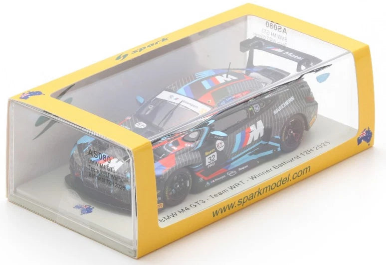 1:43rd BMW M4 GT3 Team WRT #32 Bathurst 12hr Win 2025
