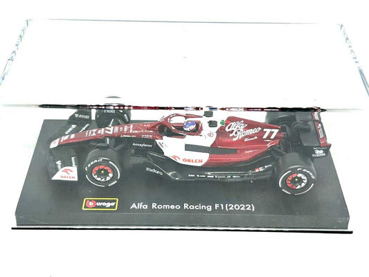 1:43rd Scale Alfa Romeo Racing F1 #77 Valtteri Bottas 2022