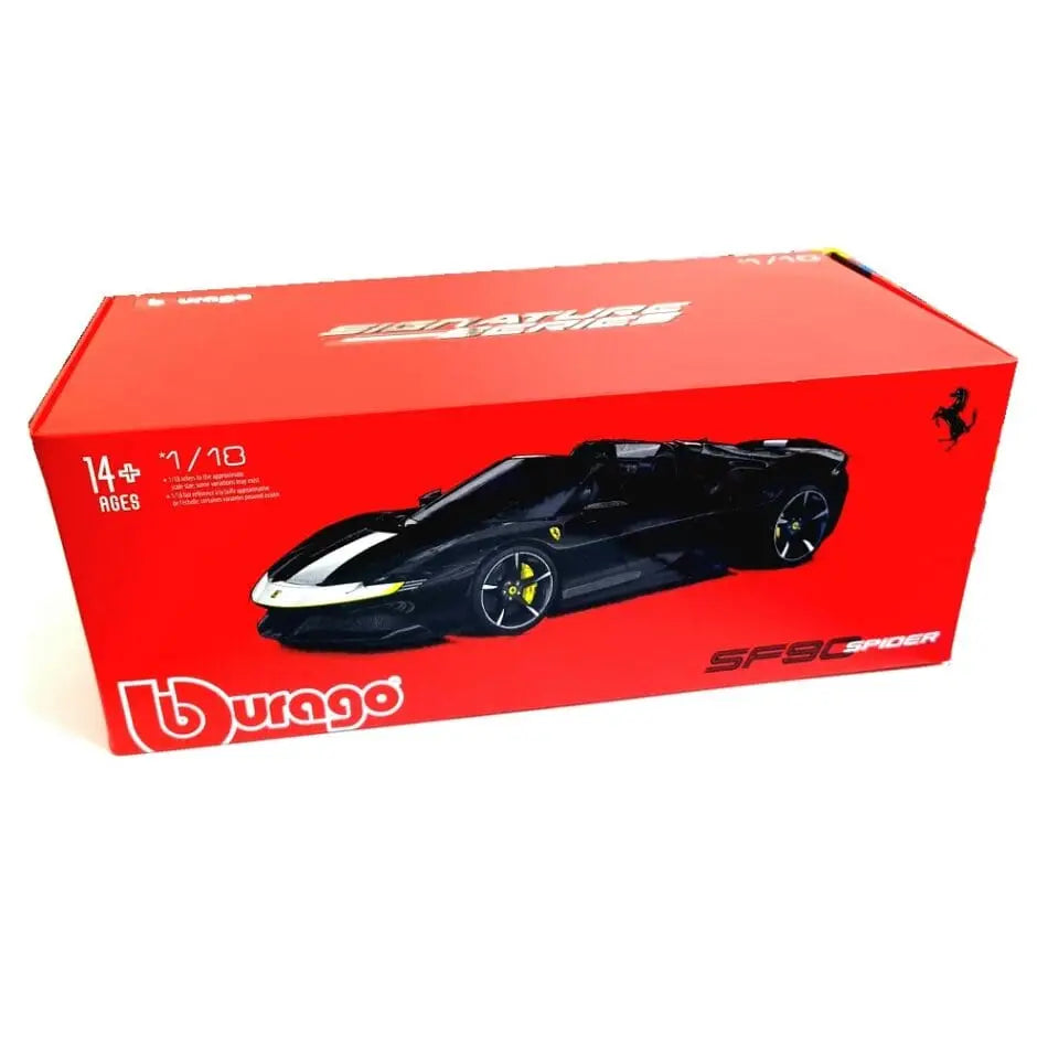 1:18th Signature Series Ferrari SF90 Spider Assetto Fiorano Black