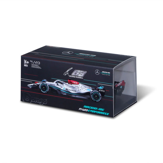 1:43rd Scale Mercedes AMG F1 W13E George Russell #63 2022