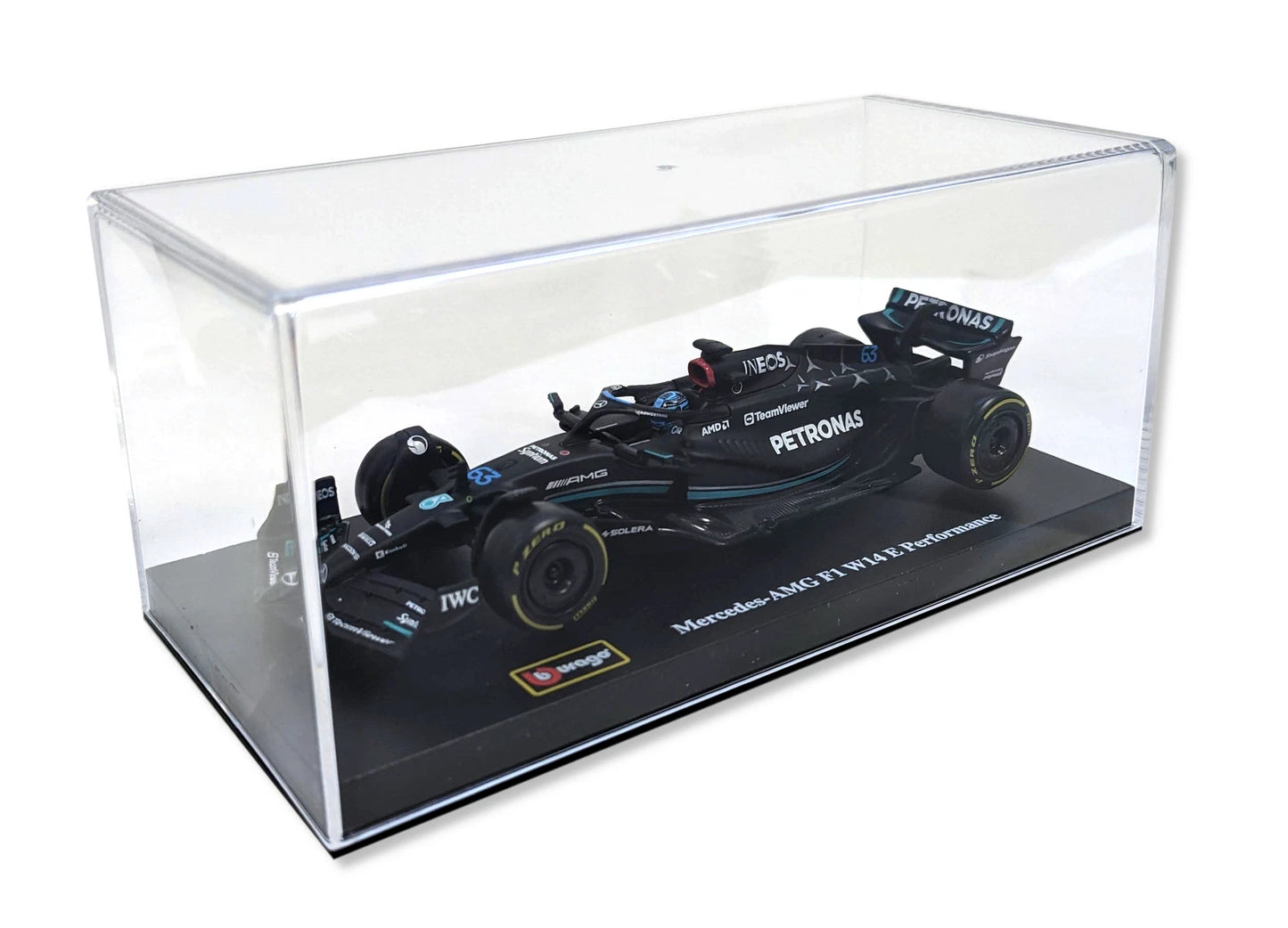 1:43rd Scale Mercedes AMG F1 W14 George Russell #63 2023