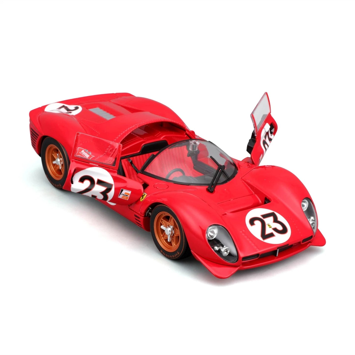 1:24th Ferrari Racing 330 P4 Daytona 1967 #23 Red