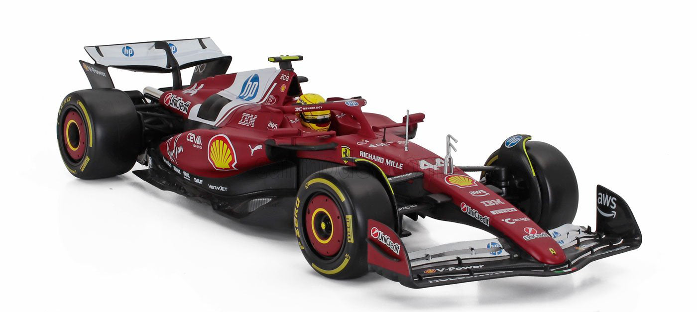 1:18th Scuderia Ferrari F1 SF-25 Lewis Hamilton #44 Red