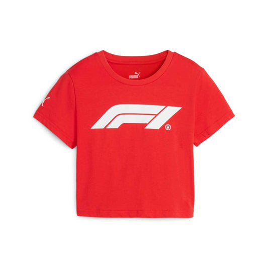 Puma X F1 ESS Ladies Babydoll Tee Red