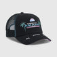 Formula 1 x Miami GP Logo Hat Black