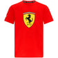 Scuderia Ferrari Puma Kids Large Shield Tee Red