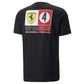 Puma Ferrari Black 312B2 Logo Tee