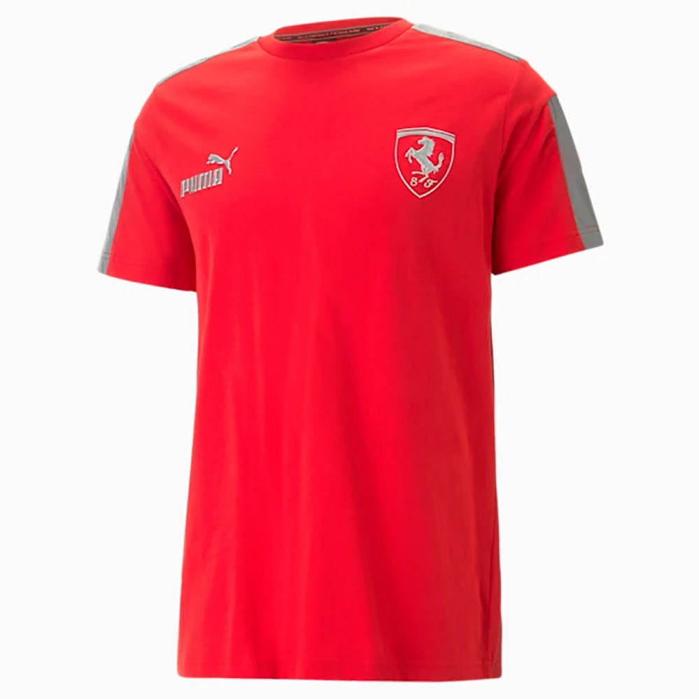 Puma Ferrari Race MT7 Monochrome Tee Red