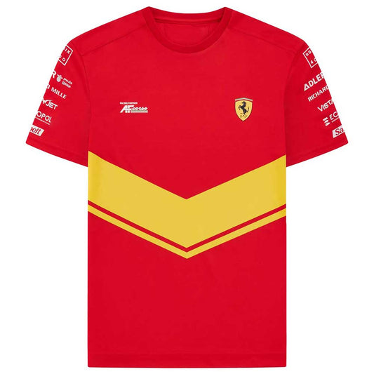 Ferrari Hypercar Le Mans Team Tee Shirt Red