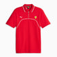 Puma Ferrari Race Tipped Polo Shirt Red