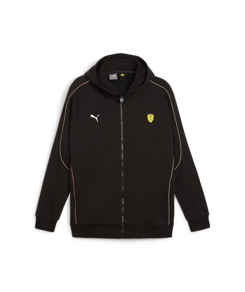 Scuderia Ferrari Race Hooded Sweat Jacket Black