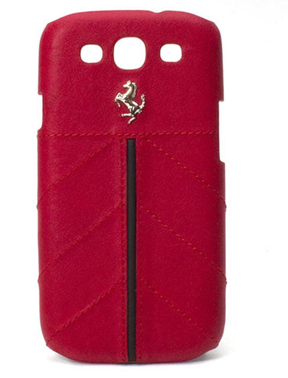 Ferrari Galaxy S3 California Red Leather Case