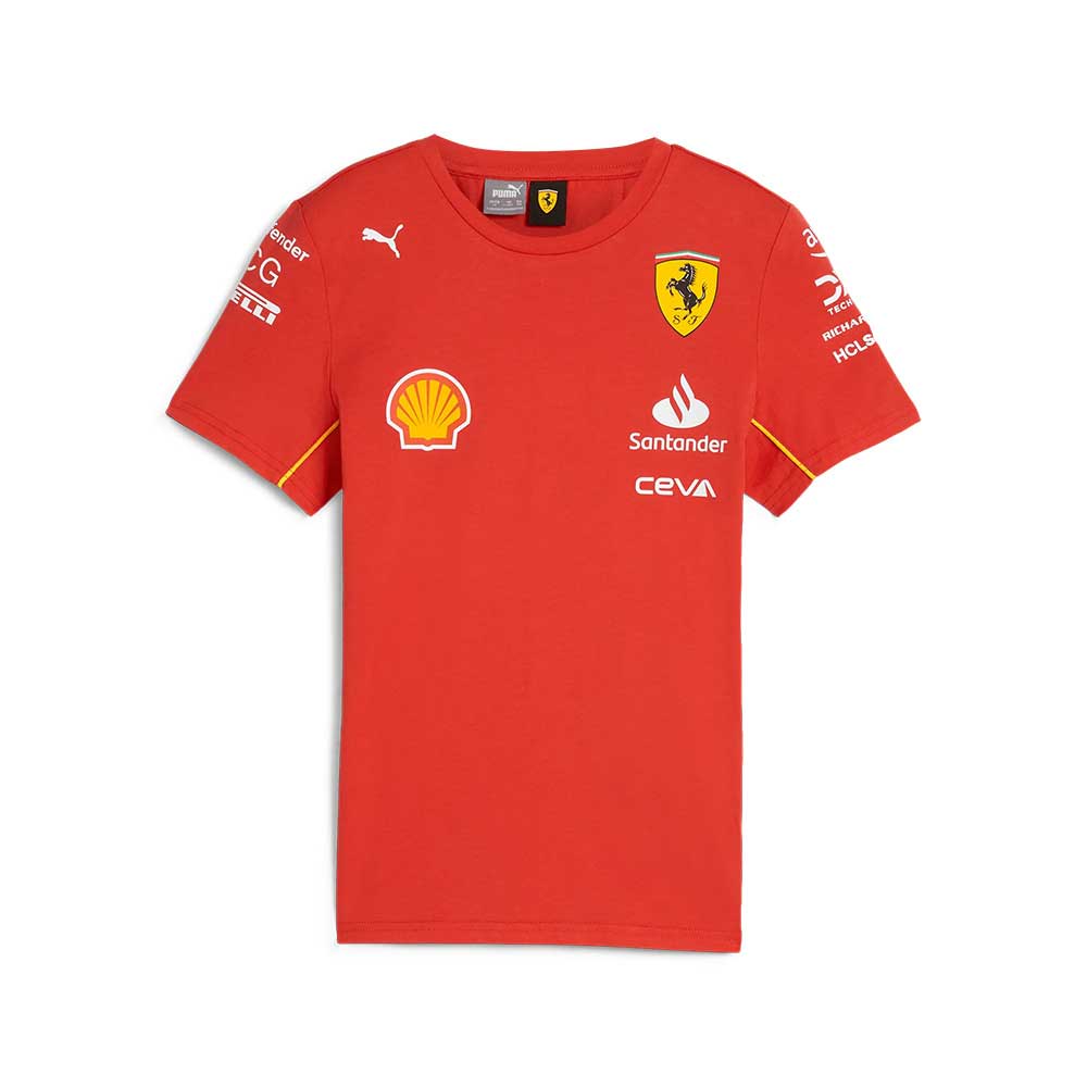 Scuderia Ferrari F1 Kids Team Tee 2024 Red