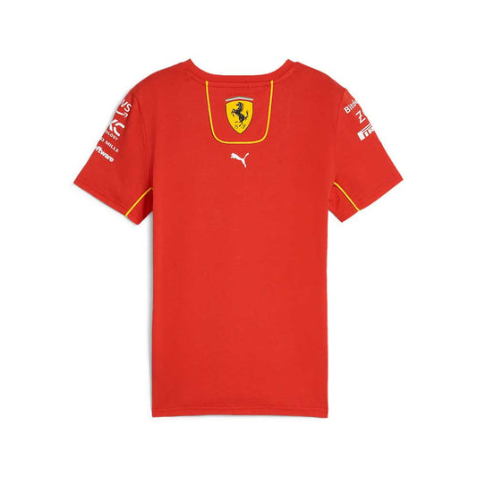 Scuderia Ferrari F1 Kids Team Tee 2024 Red