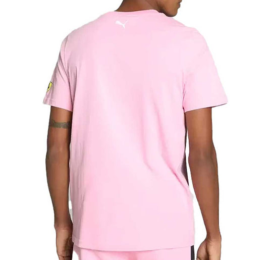 Puma Scuderia Ferrari Race Car Tee Pink