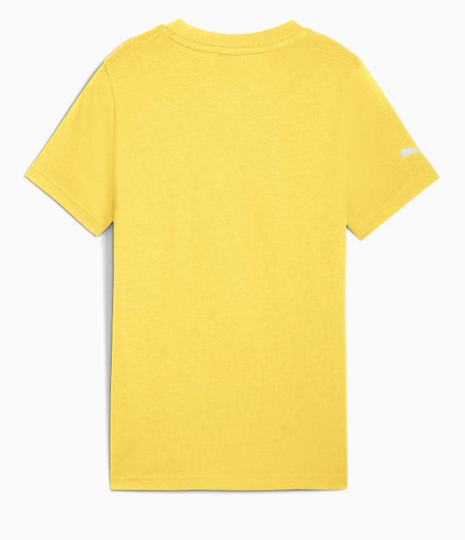 Puma Ferrari Race Big Shield Tee Yellow