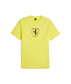 Puma Ferrari Race Big Shield Tee Yellow