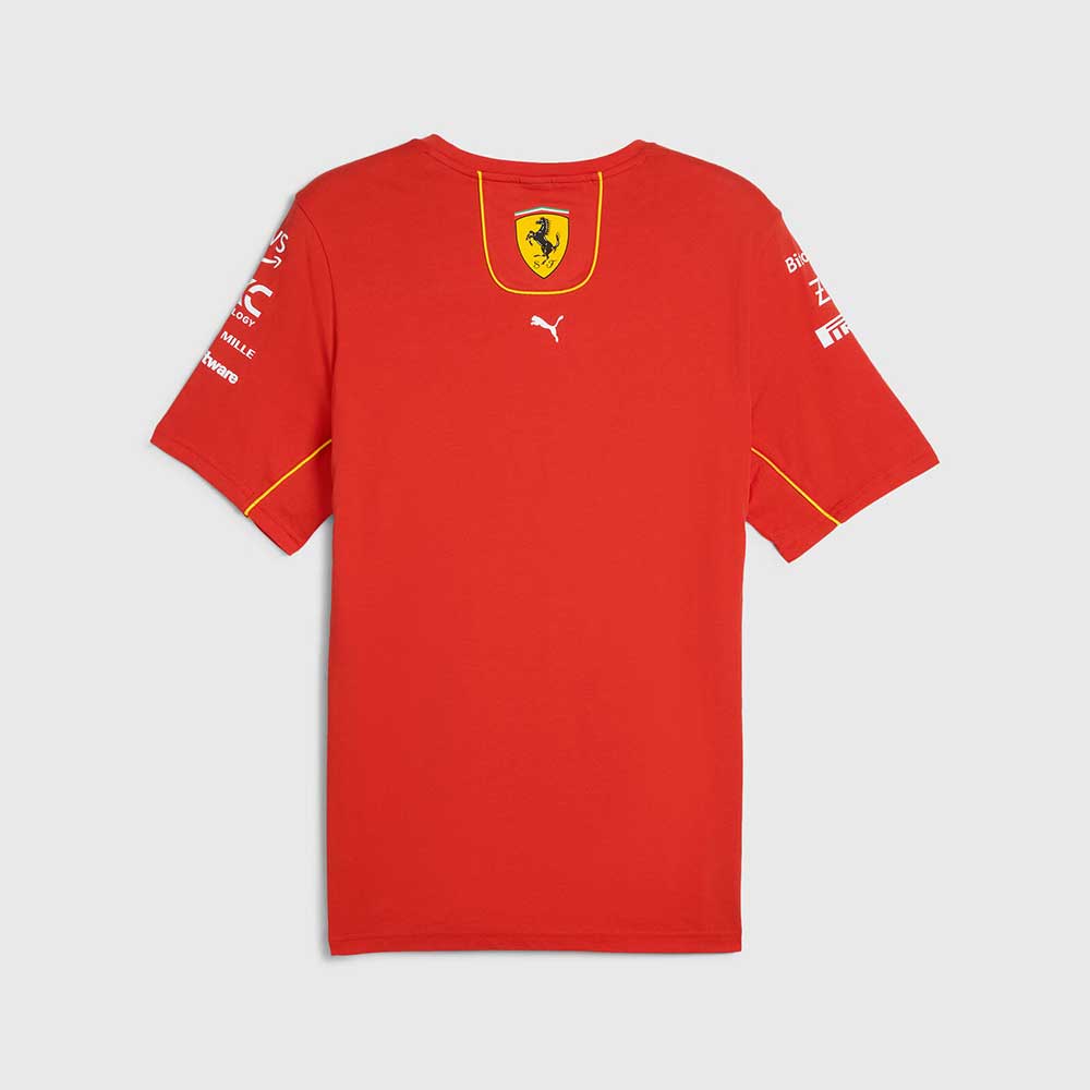 Scuderia Ferrari F1 Mens Team Tee 2024 Red