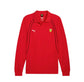 Scuderia Ferrari Race Long Sleeve Polo Red