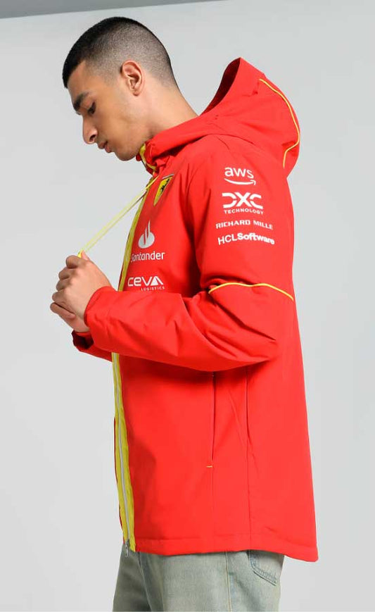 Scuderia Ferrari F1 Team Pro Rain Jacket 2024 Red