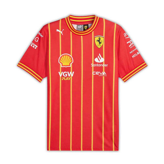 Scuderia Ferrari F1 Team Charles LeClerc Soccer Jersey 2024