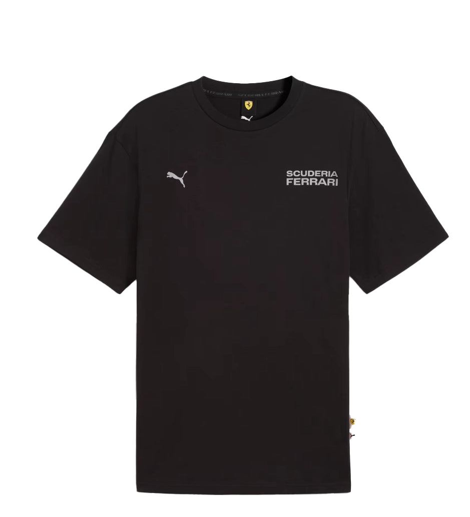 Puma Ferrari Lifestyle Shield Tee Black