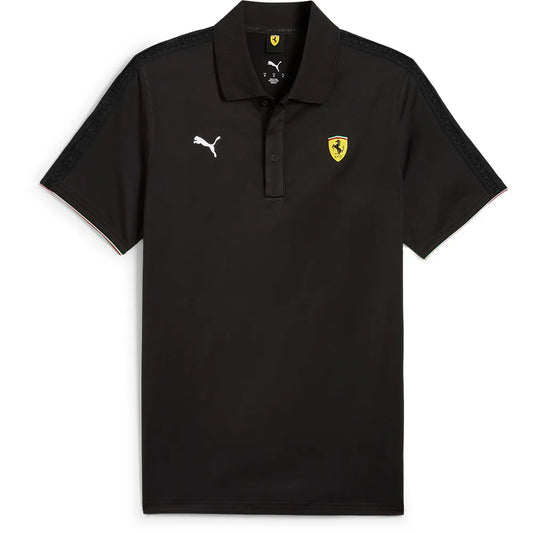 Puma Scuderia Ferrari Race Cloudspun Polo Black