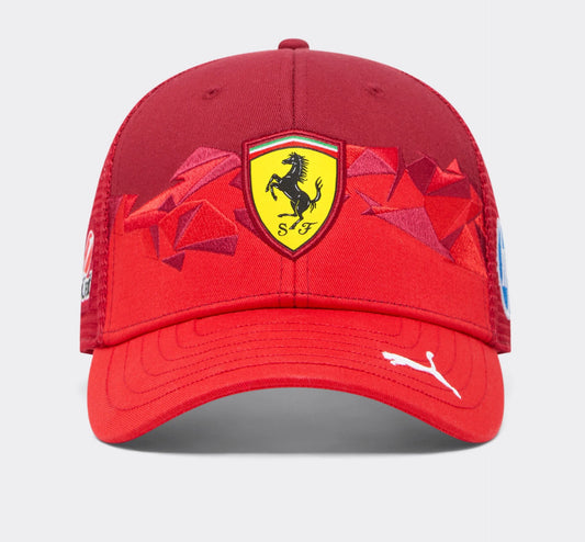 Scuderia Ferrari Las Vegas Special Edition Team Hat Red
