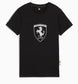 Scuderia Ferrari F1 Ladies Tonal Shield Tee Black