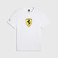 Scuderia Ferrari F1 Shield Tee Shirt White
