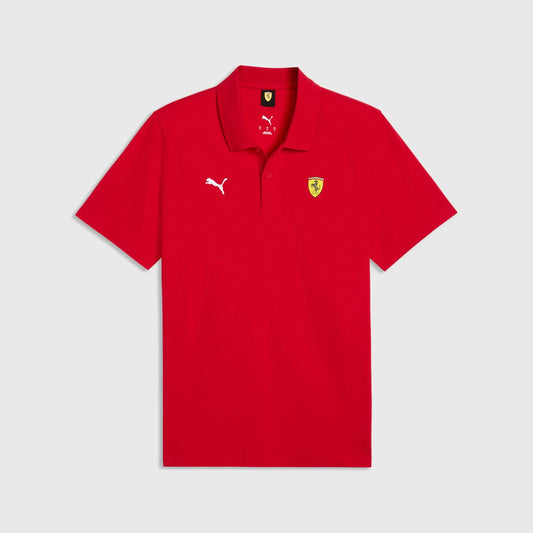 Scuderia Ferrari F1 Classic Shield Polo Shirt Red //speedgear.com/cdn/shop/files/FR6213.webp?v=1774877961