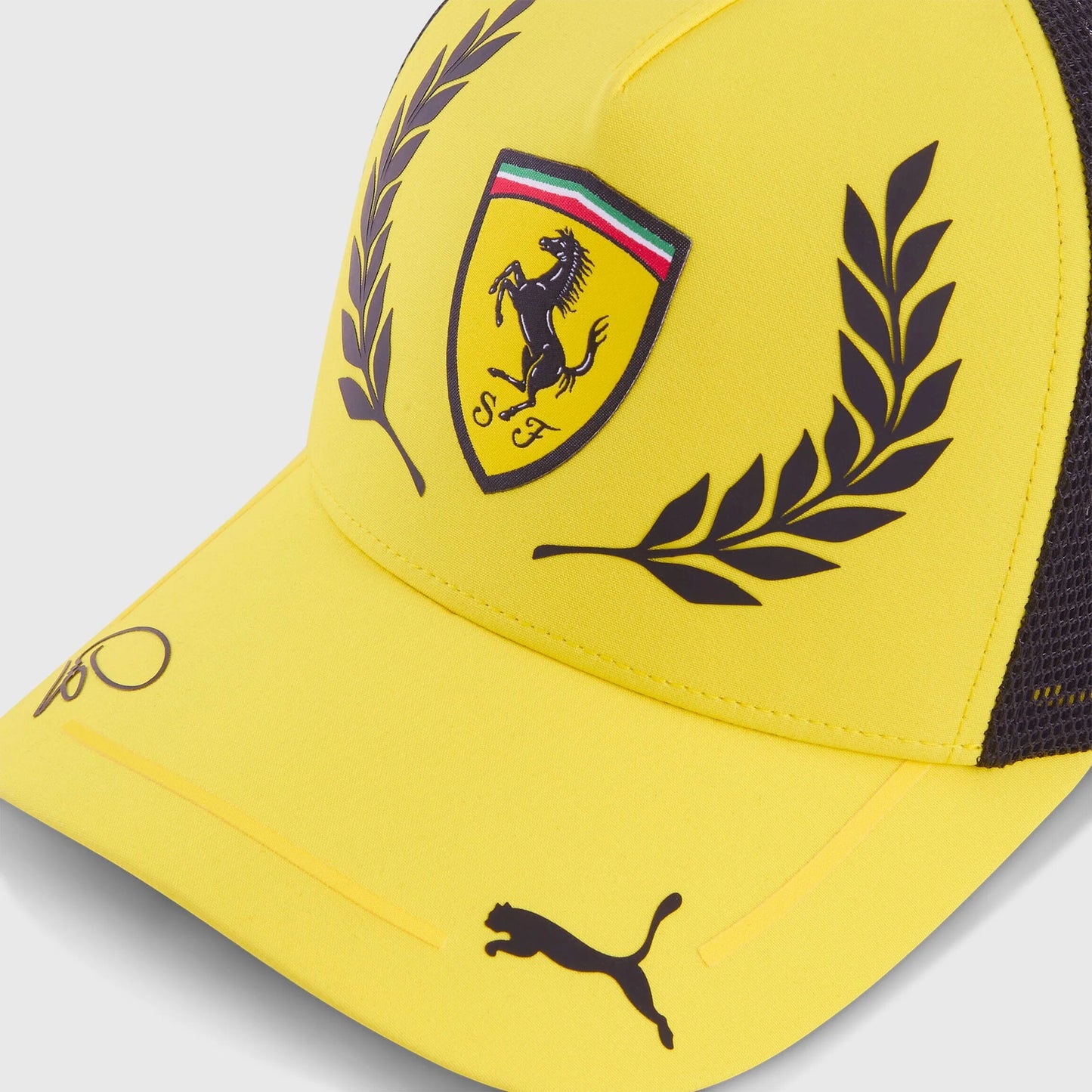 Scuderia Ferrari F1 Lewis Hamilton #44 Silverstone GP Hat Yellow