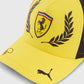Scuderia Ferrari F1 Lewis Hamilton #44 Silverstone GP Hat Yellow