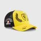 Scuderia Ferrari F1 Lewis Hamilton #44 Silverstone GP Hat Yellow