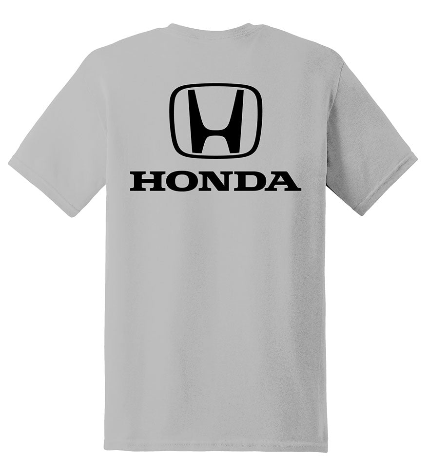 Honda Gray/Black Classic Logo Tee Shirt