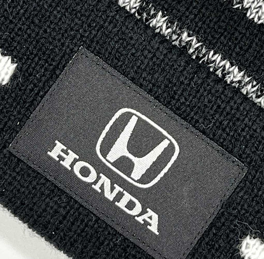 Honda Black Stripes Logo Beanie