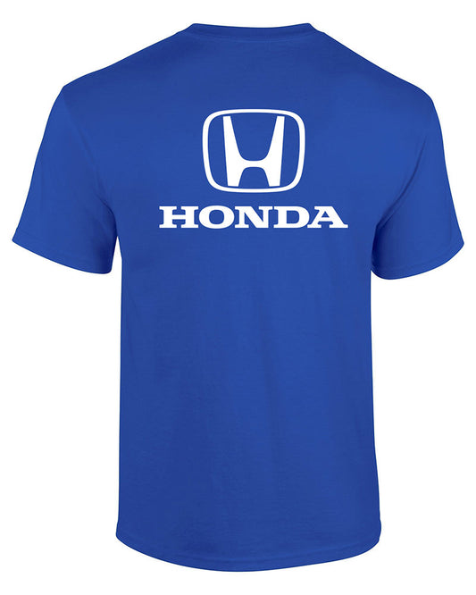 Honda Blue/White Classic Logo Tee