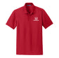 Honda Red Classic Grid Performance Polo