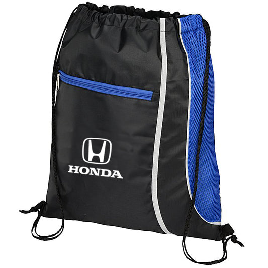 Honda Blue Sports Drawstring Bag